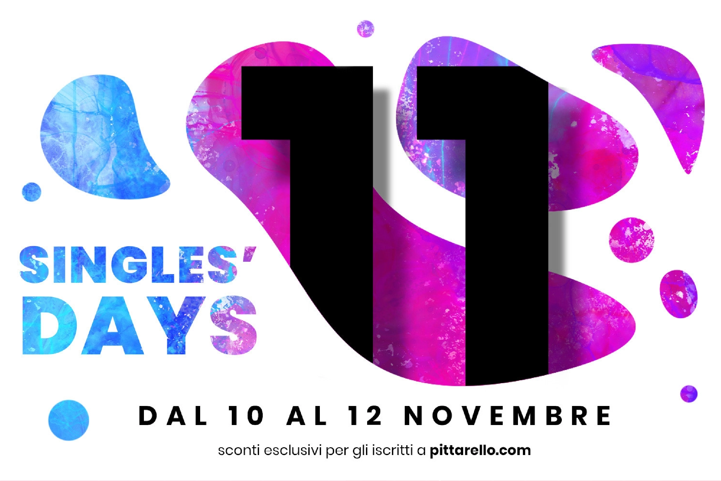 Singles’ Days: celebra la tua festa con un super sconto online