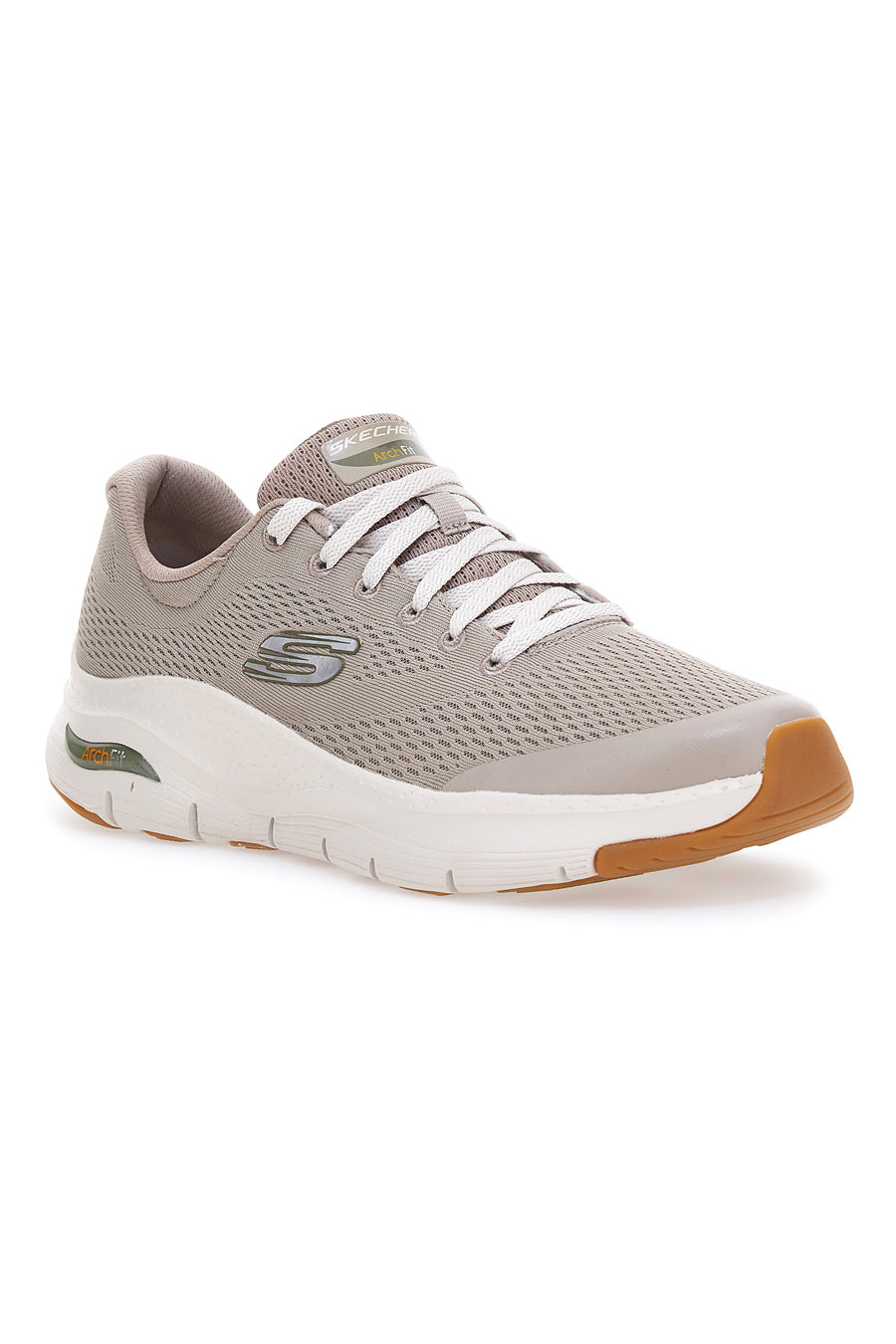 Scarpa da Running Taupe Skechers Arch Fit