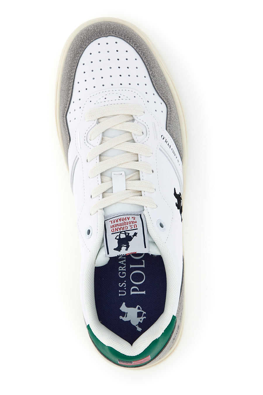 Sneakers U.S Grand Polo 314500 Bianche