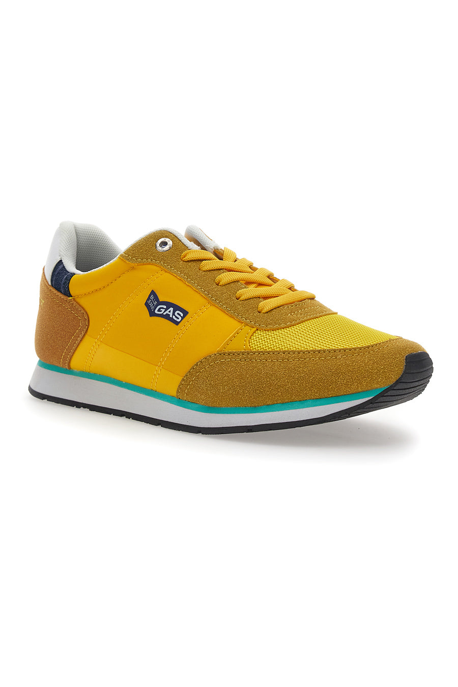 Sneakers Gas Dennis Nylon Basic Gialle