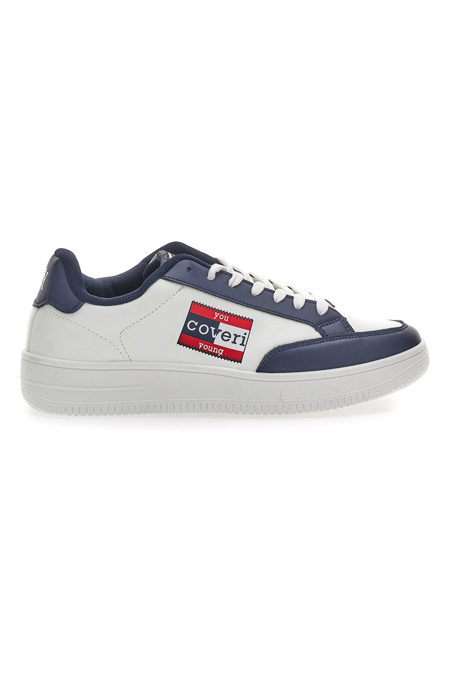 Sneakers Bianche e Blu Coveri 224115