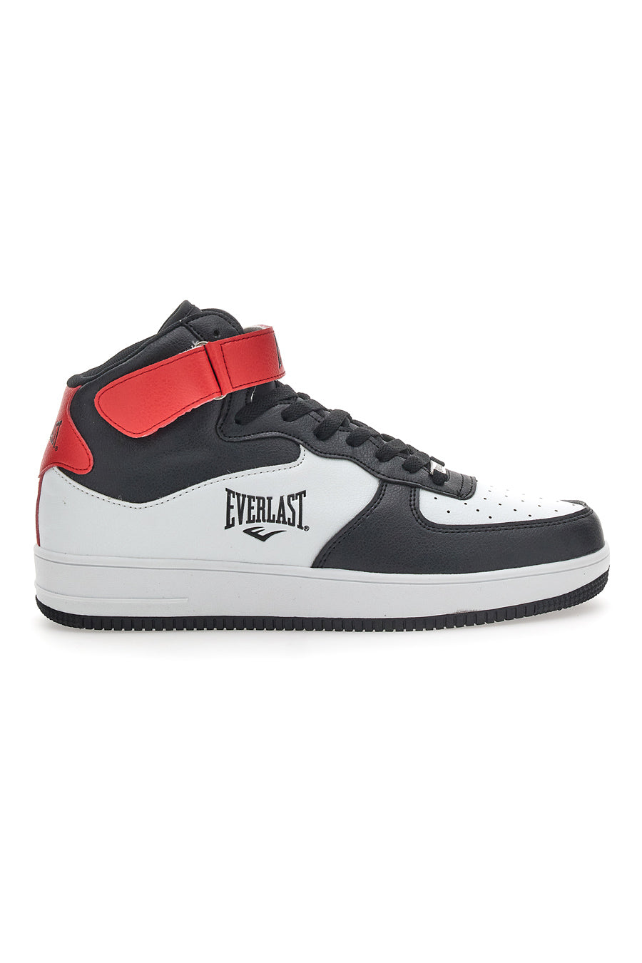 Sneakers Mid-Cut Everlast 231714 Nere Bianche e Rosse