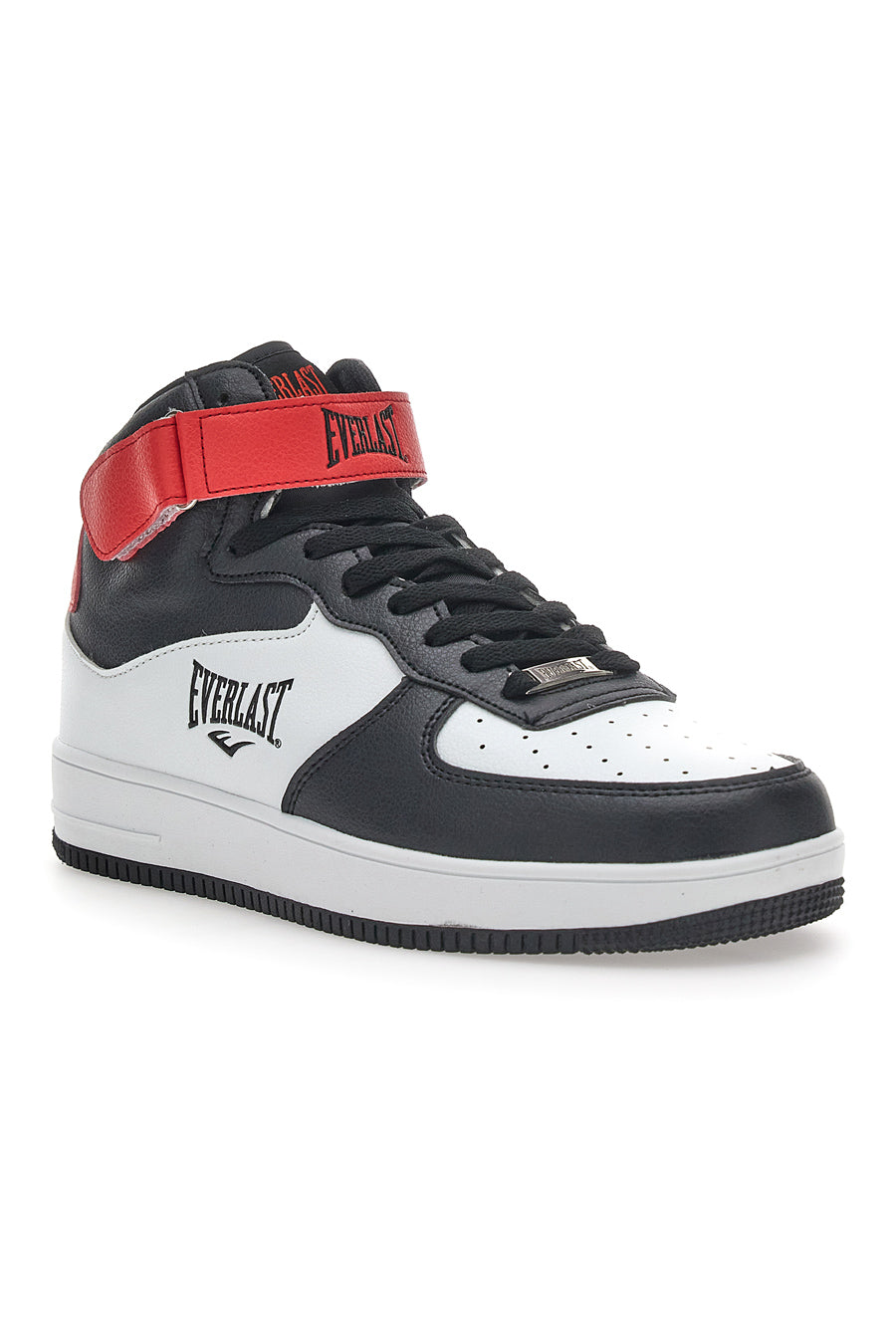 Sneakers Mid-Cut Everlast 231714 Nere Bianche e Rosse