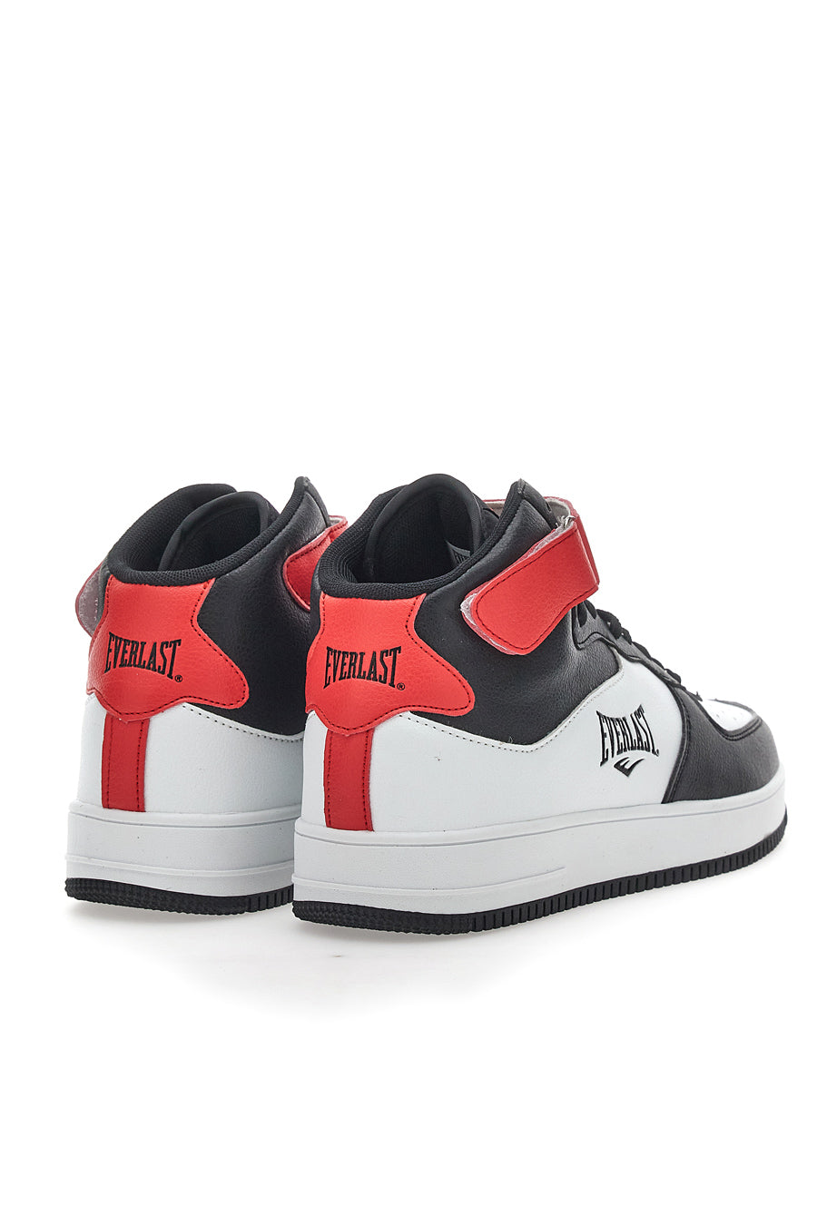 Sneakers Mid-Cut Everlast 231714 Nere Bianche e Rosse