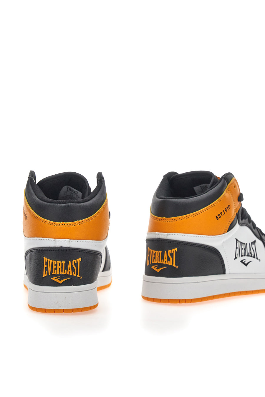 Sneakers Mid-Cut Everlast 231716 Nere e Arancioni