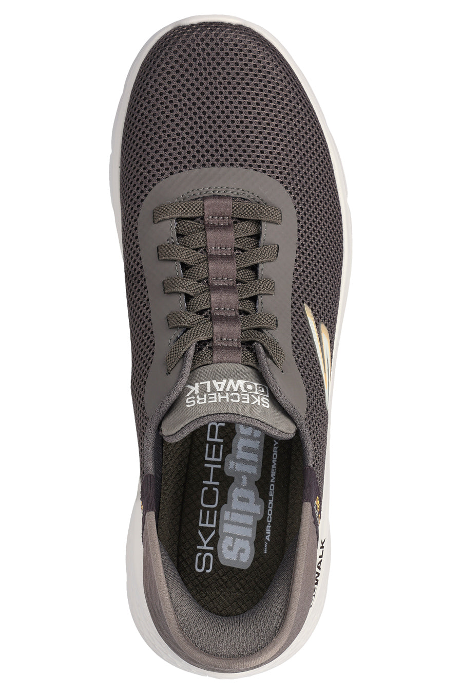 Sneakers Slip-Ins Skechers Go Walk Flex Hands Up Marroni