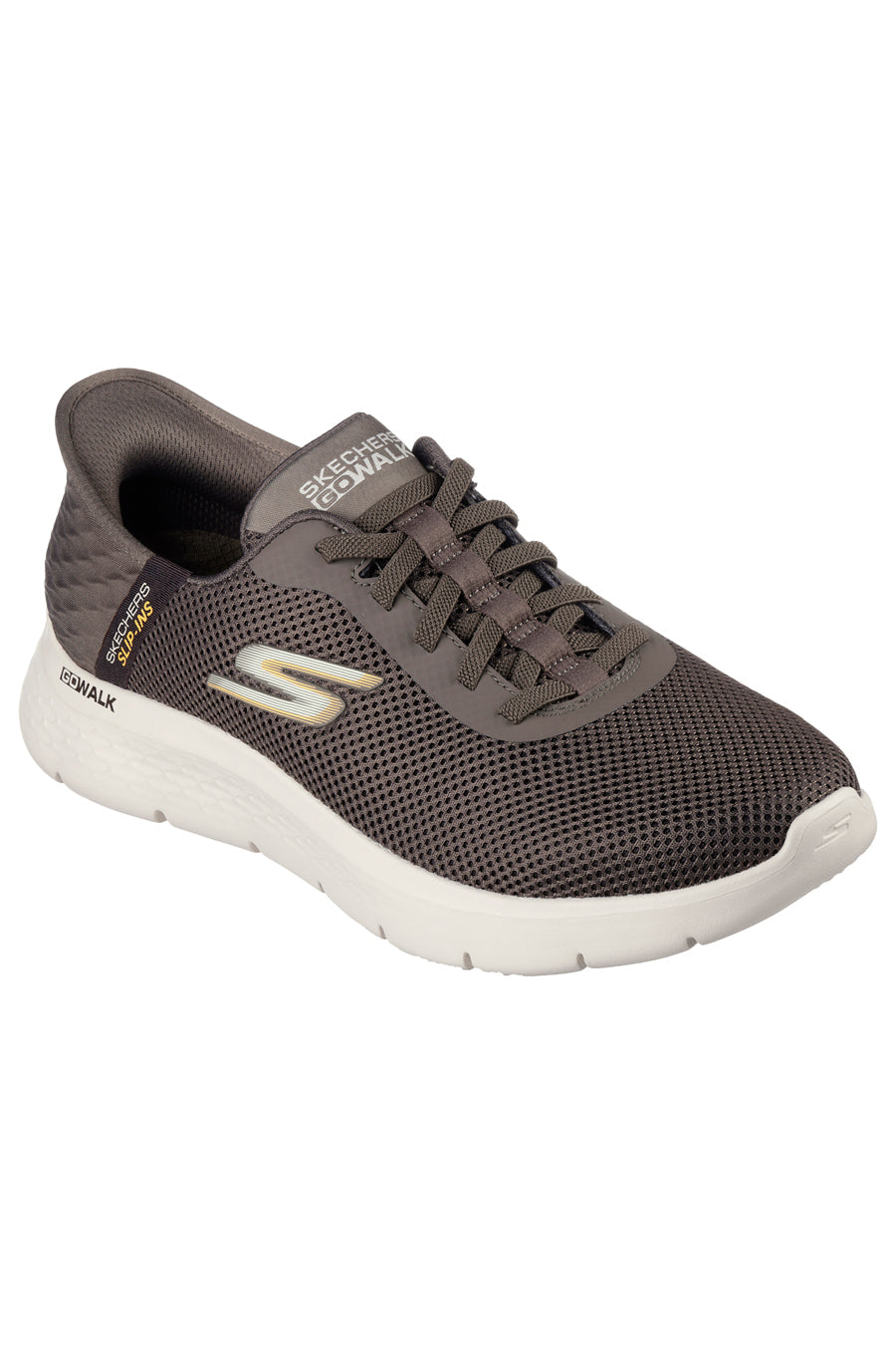 Sneakers Slip-Ins Skechers Go Walk Flex Hands Up Marroni