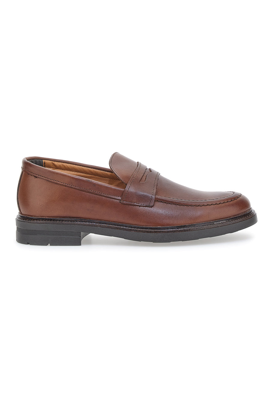 Mocassino Claremorris 204 Marrone Vera Pelle