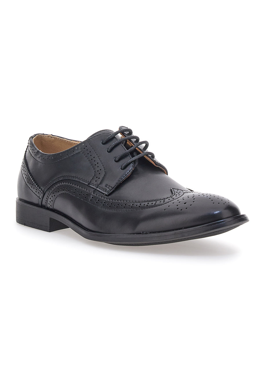 Longford Schwarze Schnürschuhe 22612