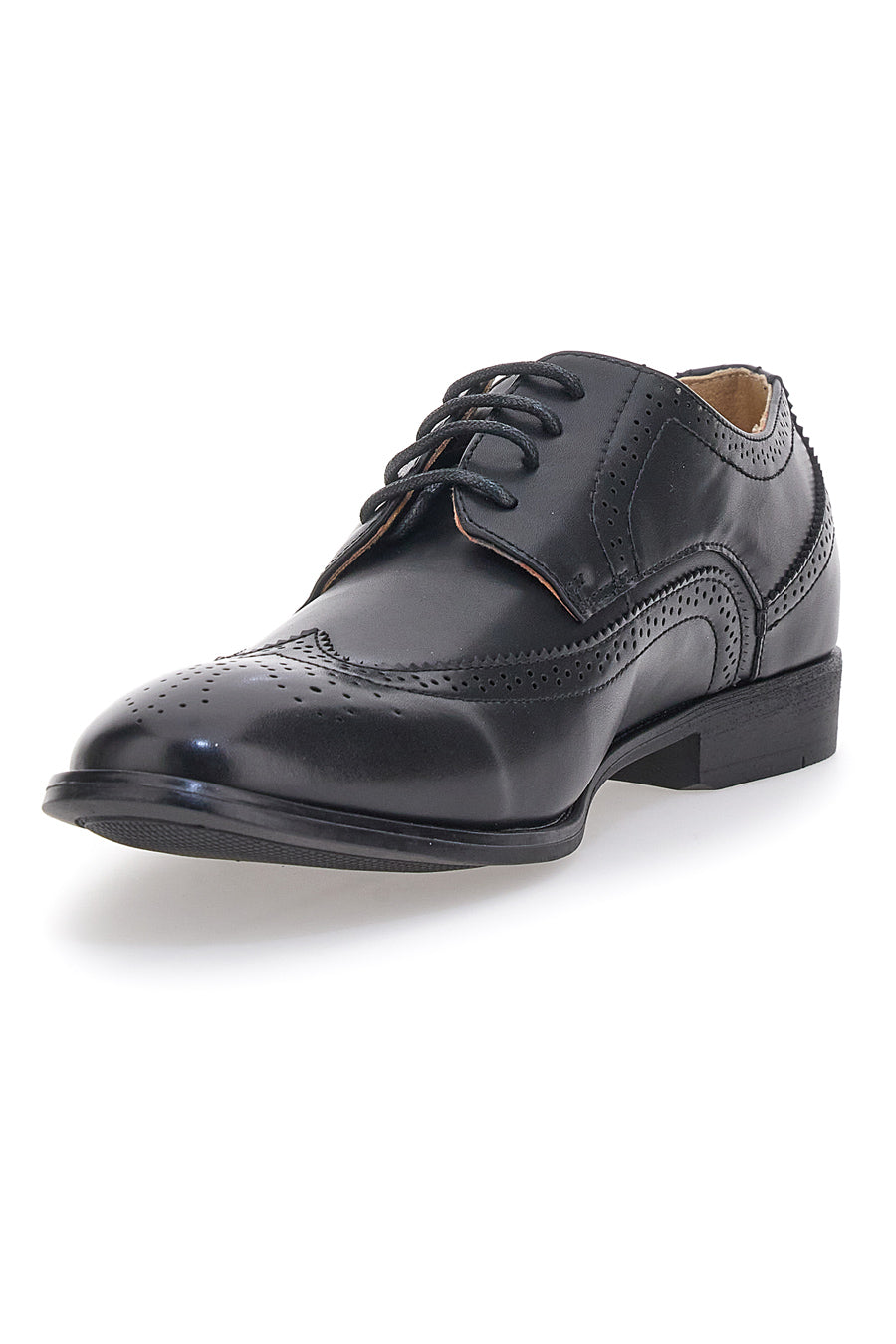 Longford Schwarze Schnürschuhe 22612