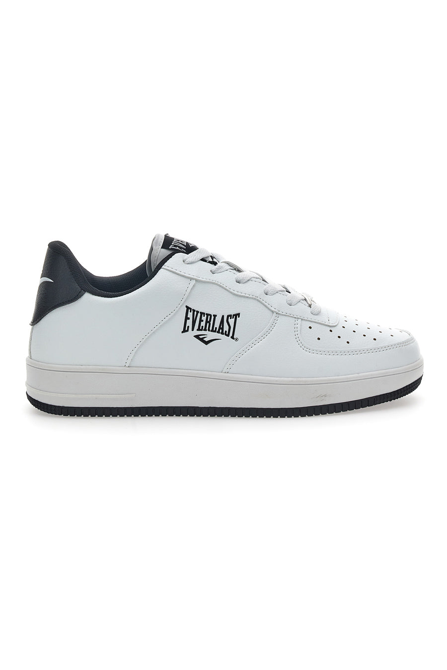 Sneakers Bianche e Nere Con Tomaia Traforata Everlast 713