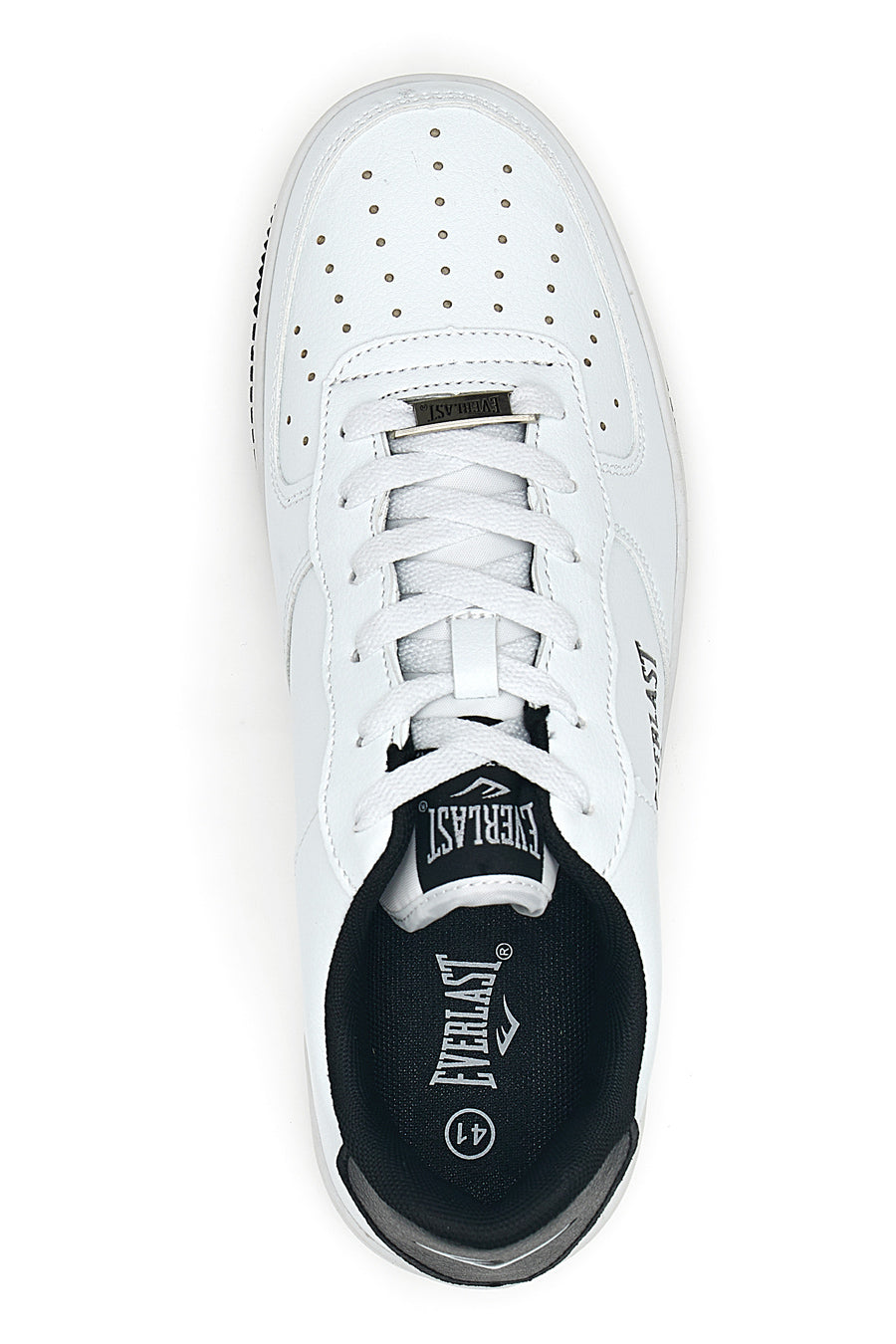 Sneakers Bianche e Nere Con Tomaia Traforata Everlast 713