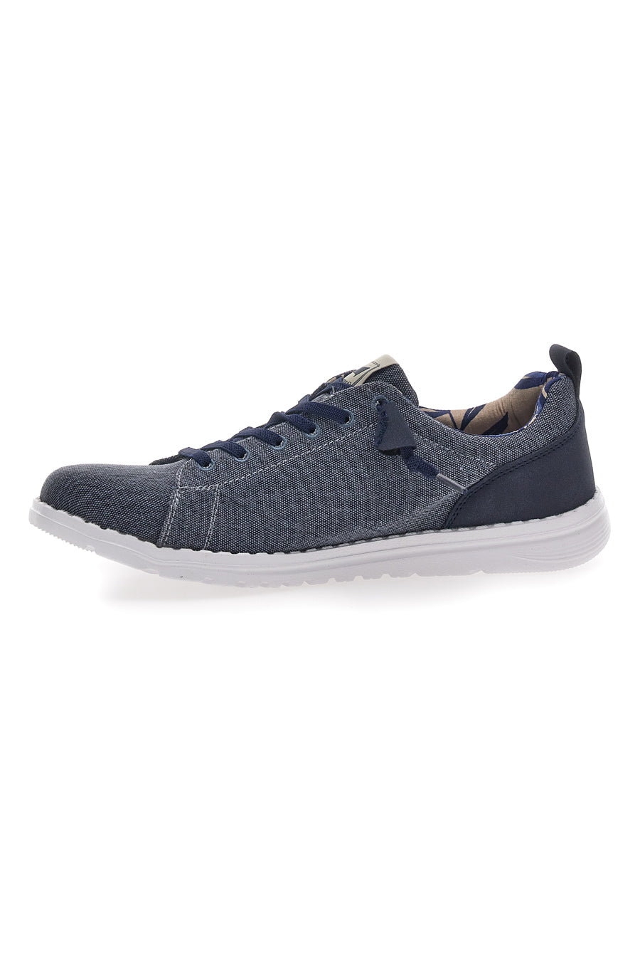 Sneakers in Tela Blu Carrera 11102D