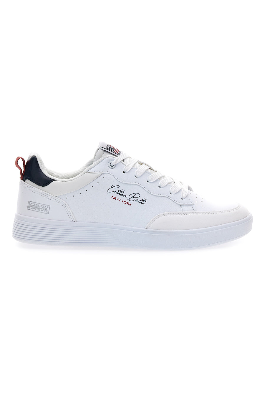 Sneakers Basse Bianche Cotton Belt Odeon