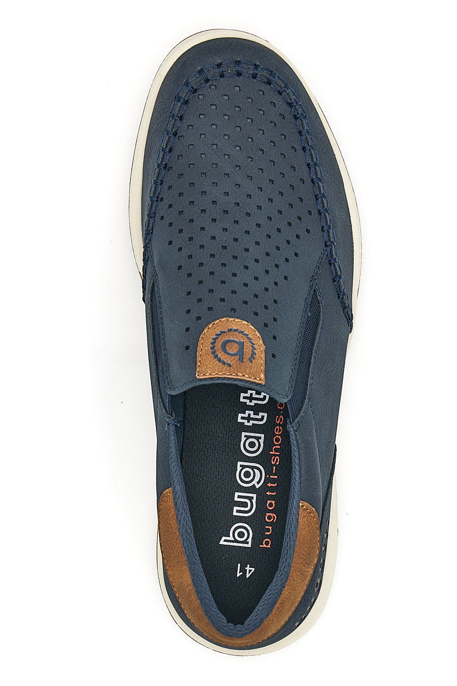 Sneakers Slip-on Blu Bugatti 331AFB67