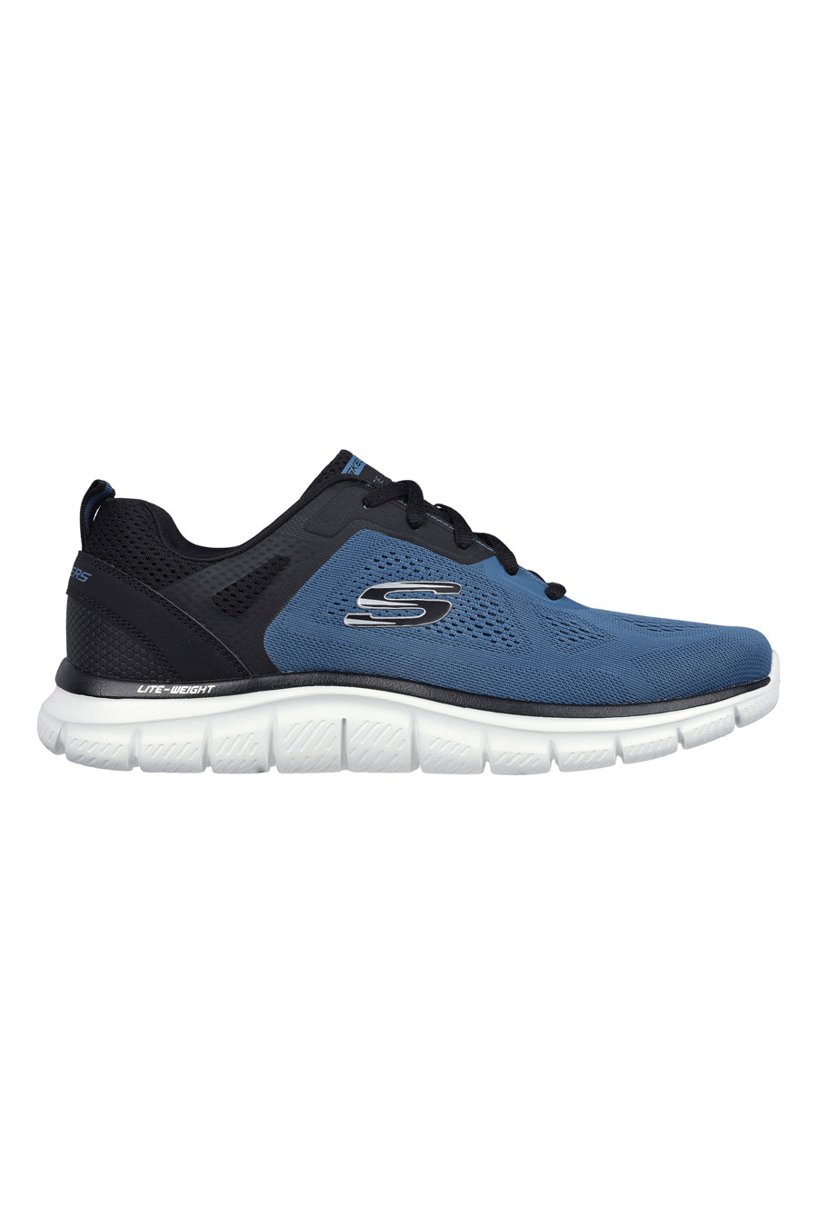 Sneakers Blu Skechers Track Broader