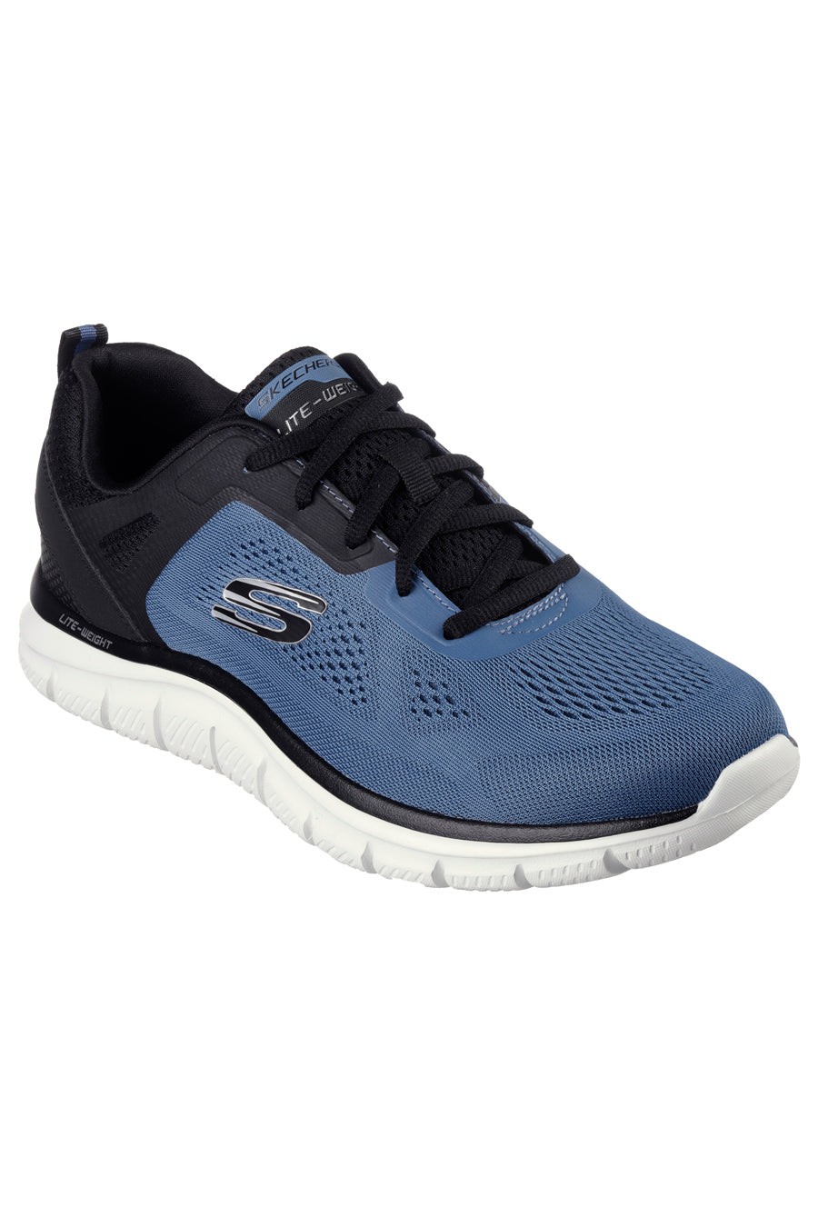 Sneakers Blu Skechers Track Broader