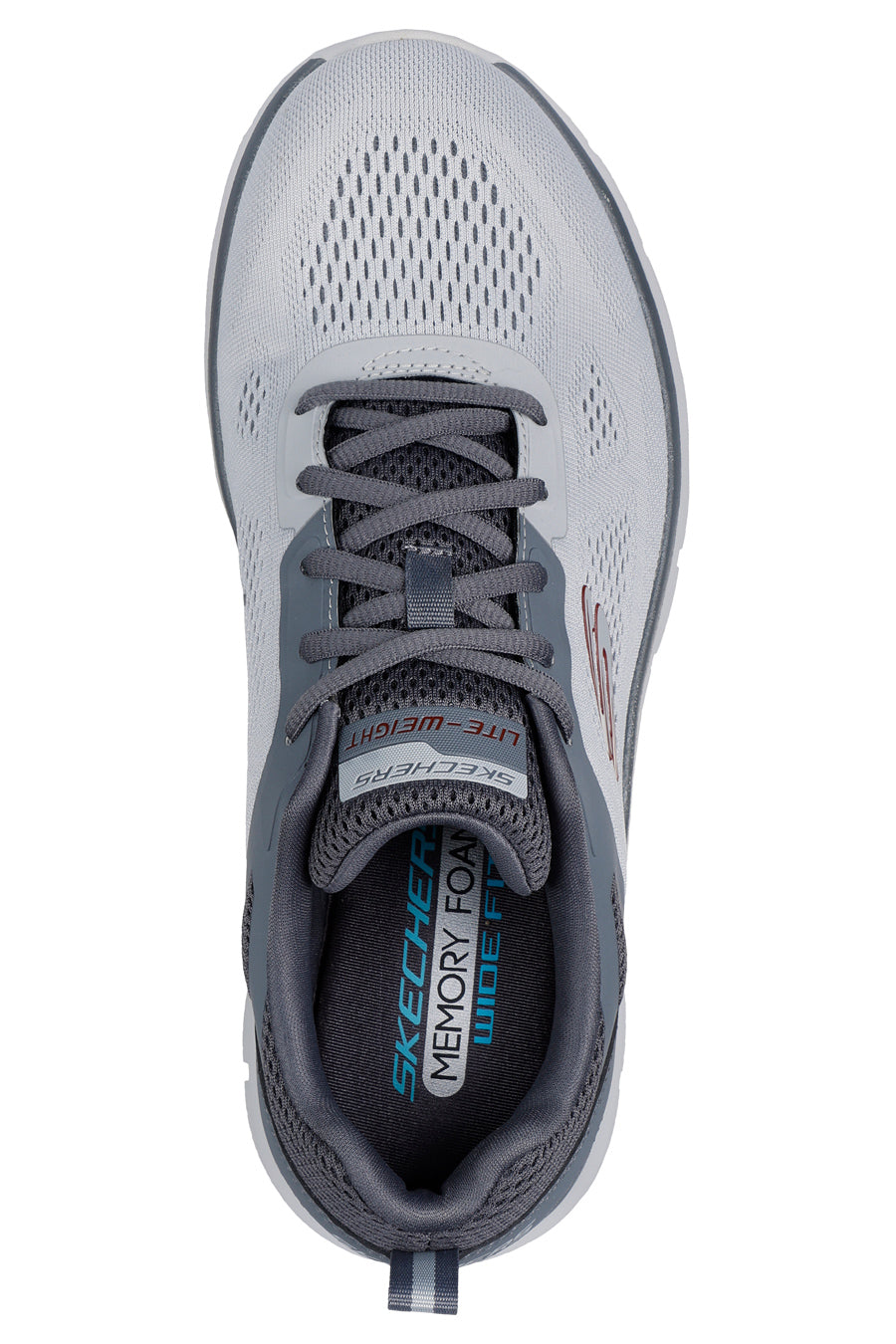 Sneakers Grigie Skechers Track Broader