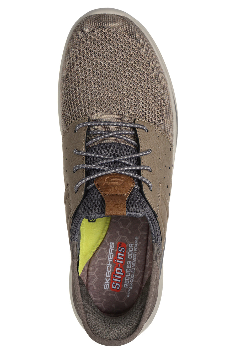 Sneakers Taupe da Uomo Skechers Slade Ocon