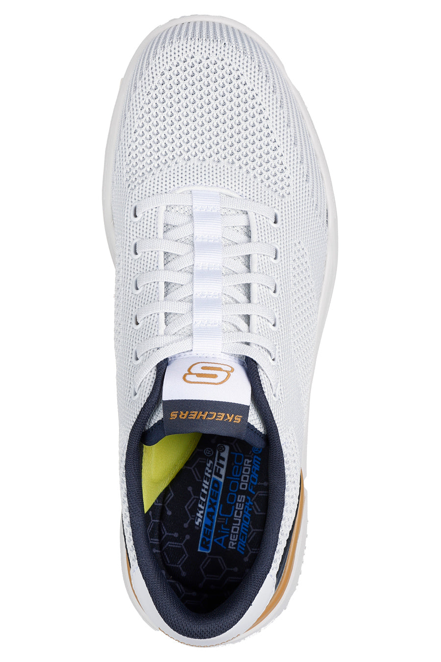 Sneakers Bianche da Uomo Skechers Corliss-Dorset