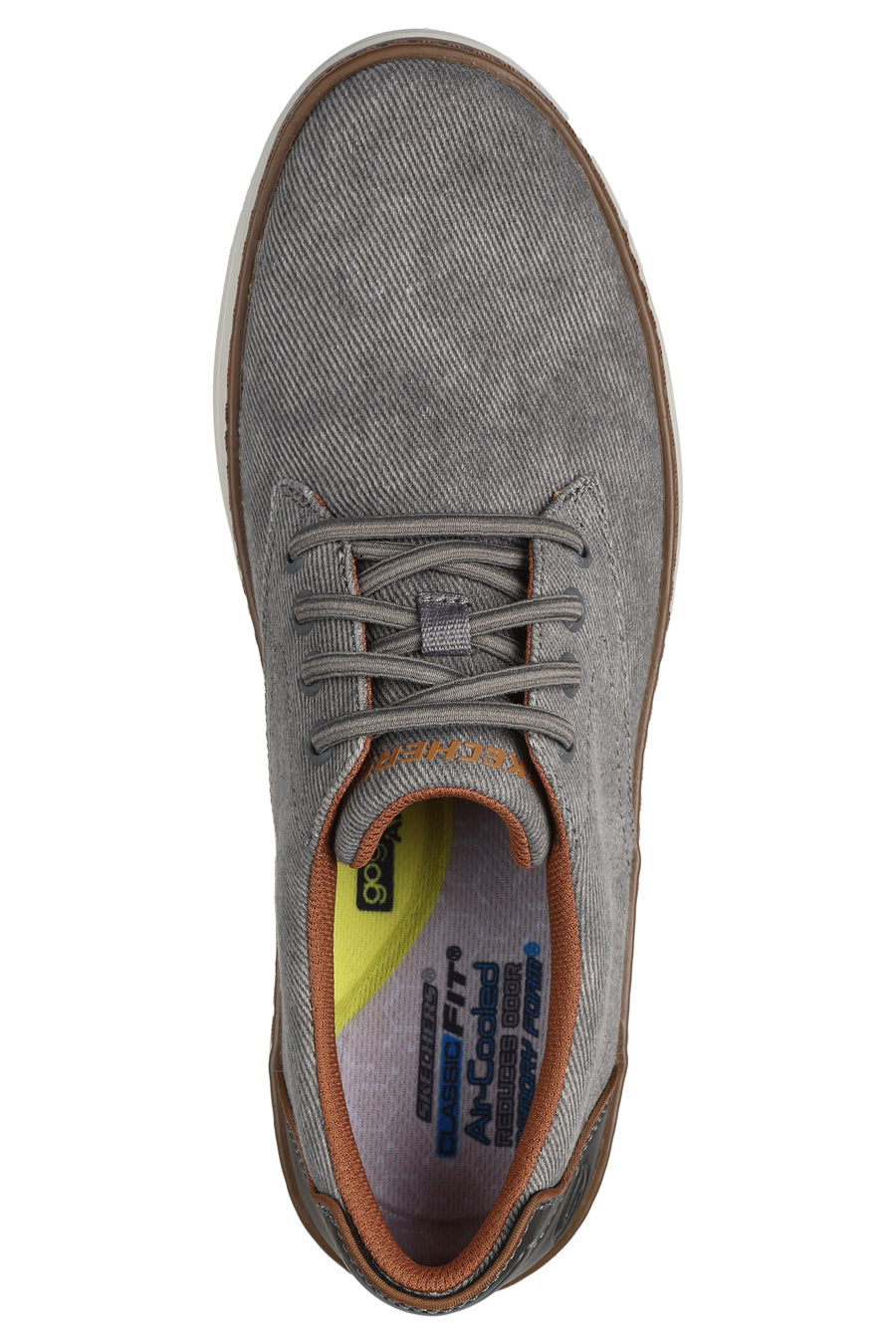 Sneakers Denim Grigio da Uomo Skechers Hyland-Ratner