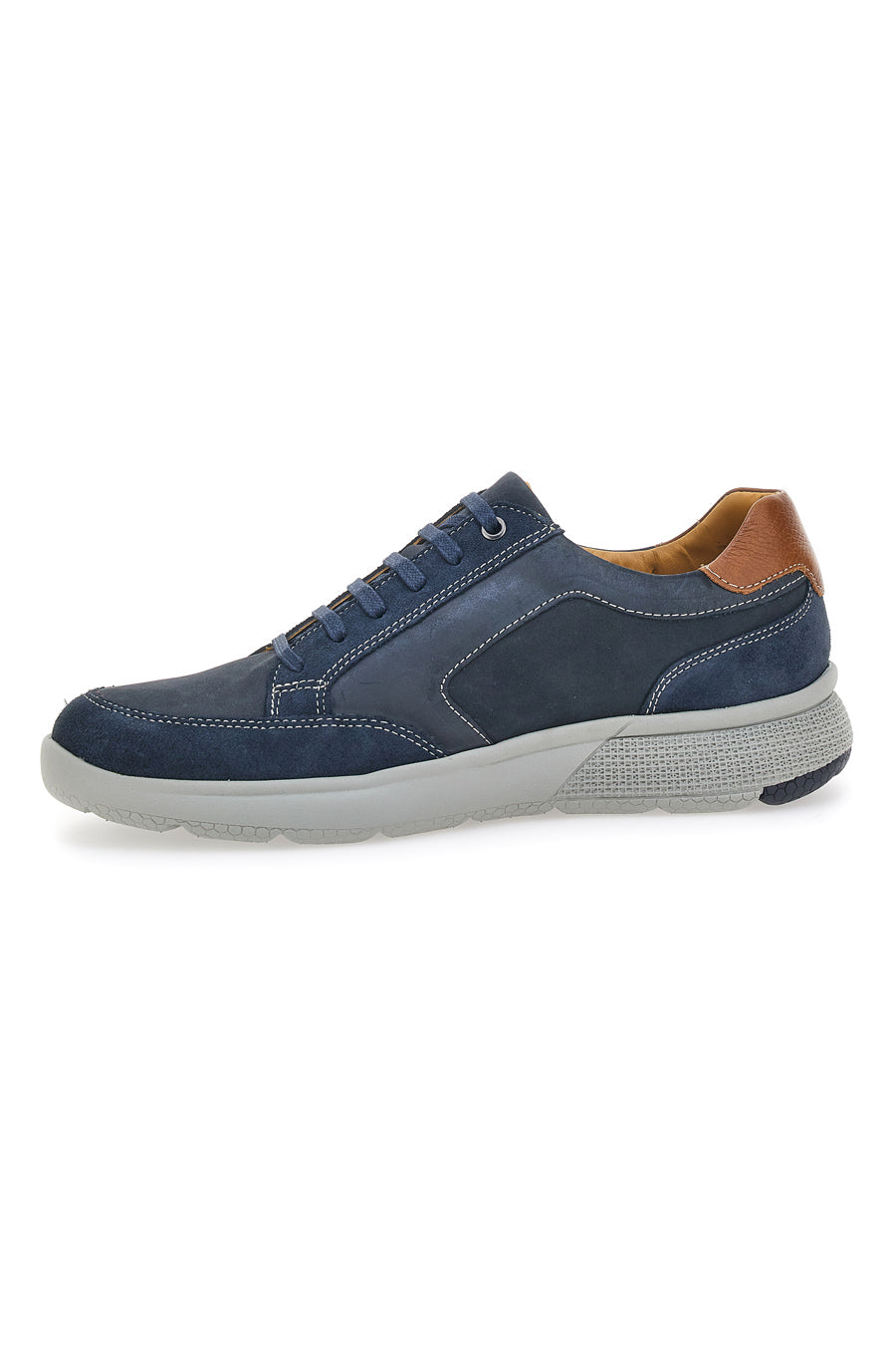 Scarpe Stringate Casual In Vera Pelle Navy Pittarello Active 2406