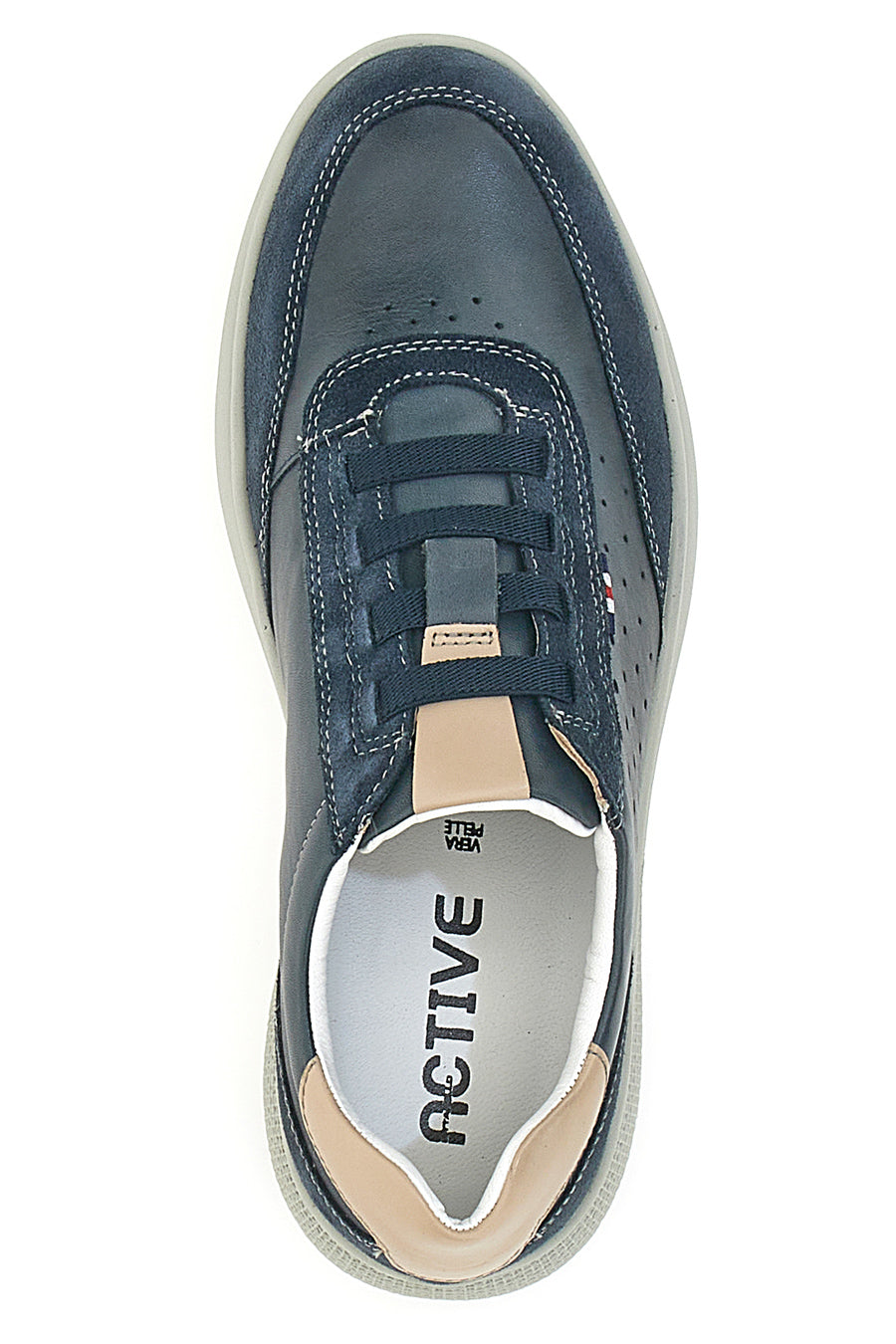 Scarpe Stringate Blu Senza Lacci Pittarello Active 2404