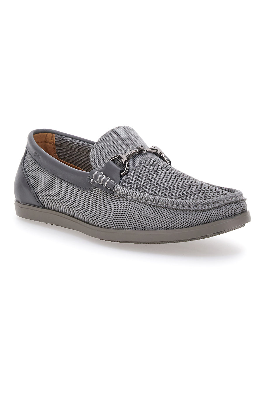 Mocassino Grigio con Morsetto GMV 155