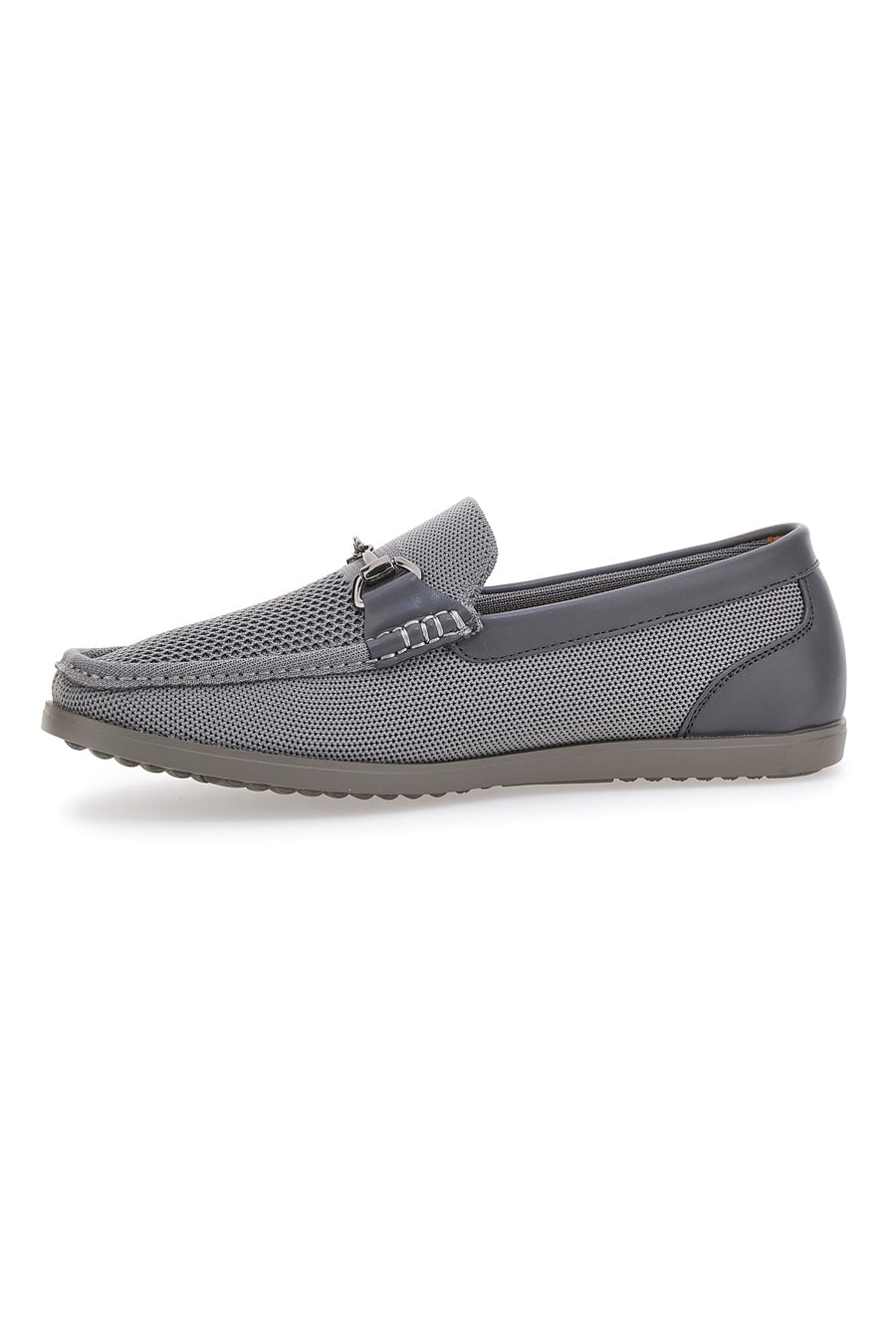 Mocassino Grigio con Morsetto GMV 155