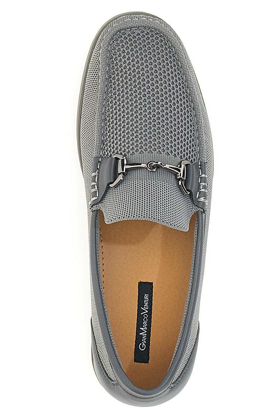 Mocassino Grigio con Morsetto GMV 155