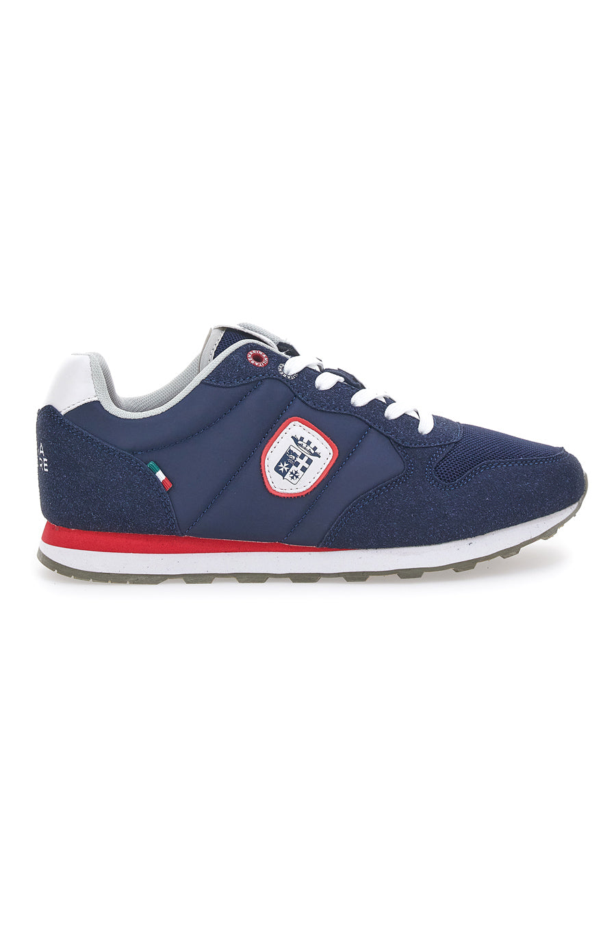 Sneakers Blu Con Logo Laterale Marina Militare 1114