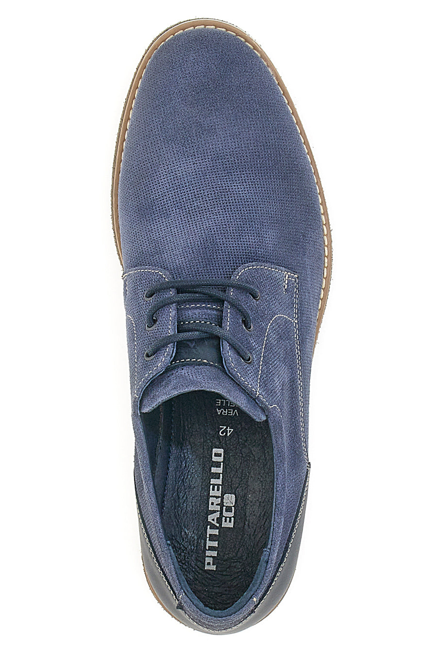 Scarpe Stringate Navy da Uomo Pittarello Eco 51005