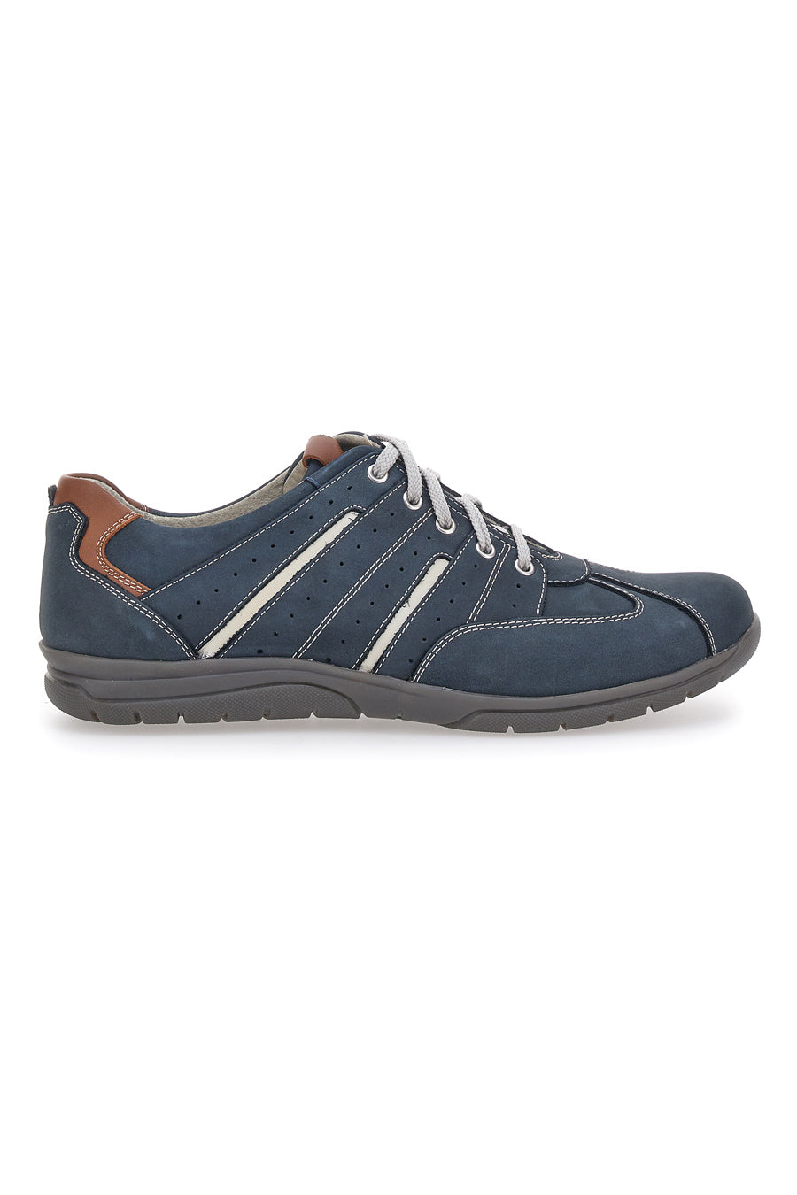 Scarpe Stringate Navy da Uomo Scamosciate Pittarello Eco 270002