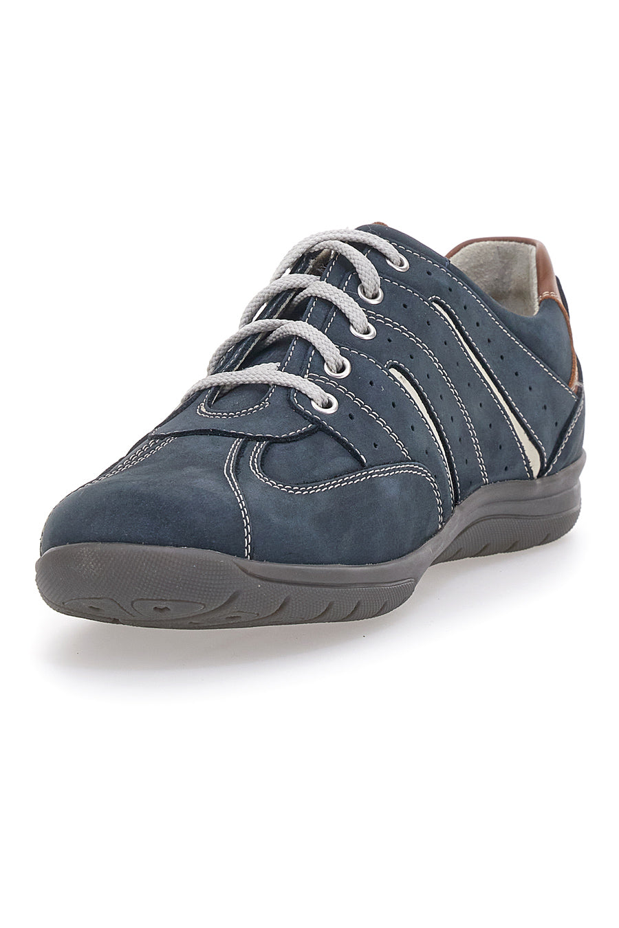 Scarpe Stringate Navy da Uomo Scamosciate Pittarello Eco 270002