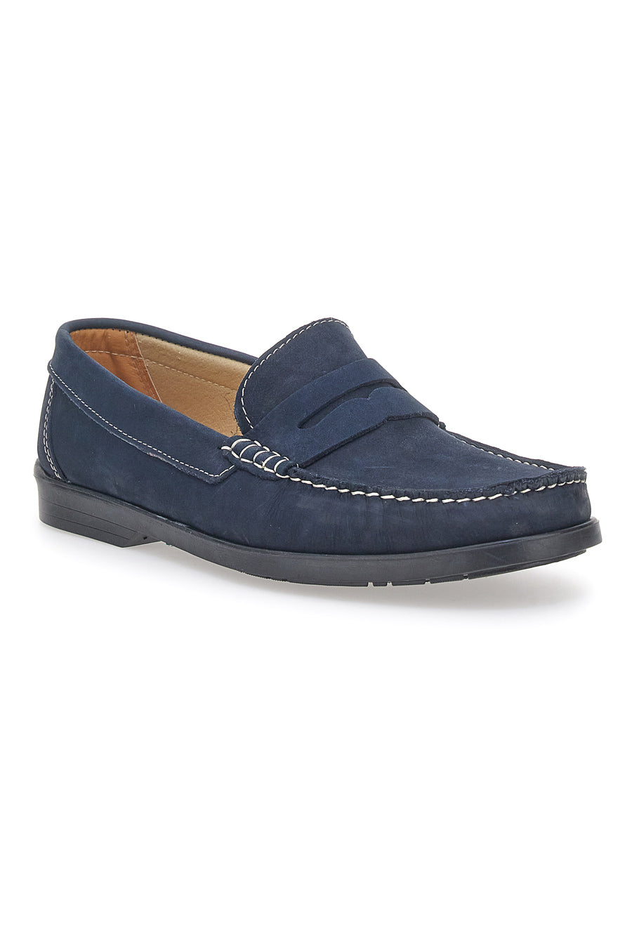 Mocassino Blu Made In Italy da Uomo Sevenoaks 195