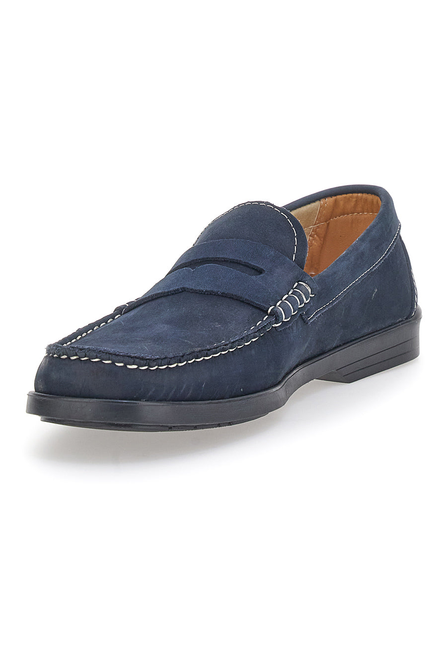 Mocassino Blu Made In Italy da Uomo Sevenoaks 195