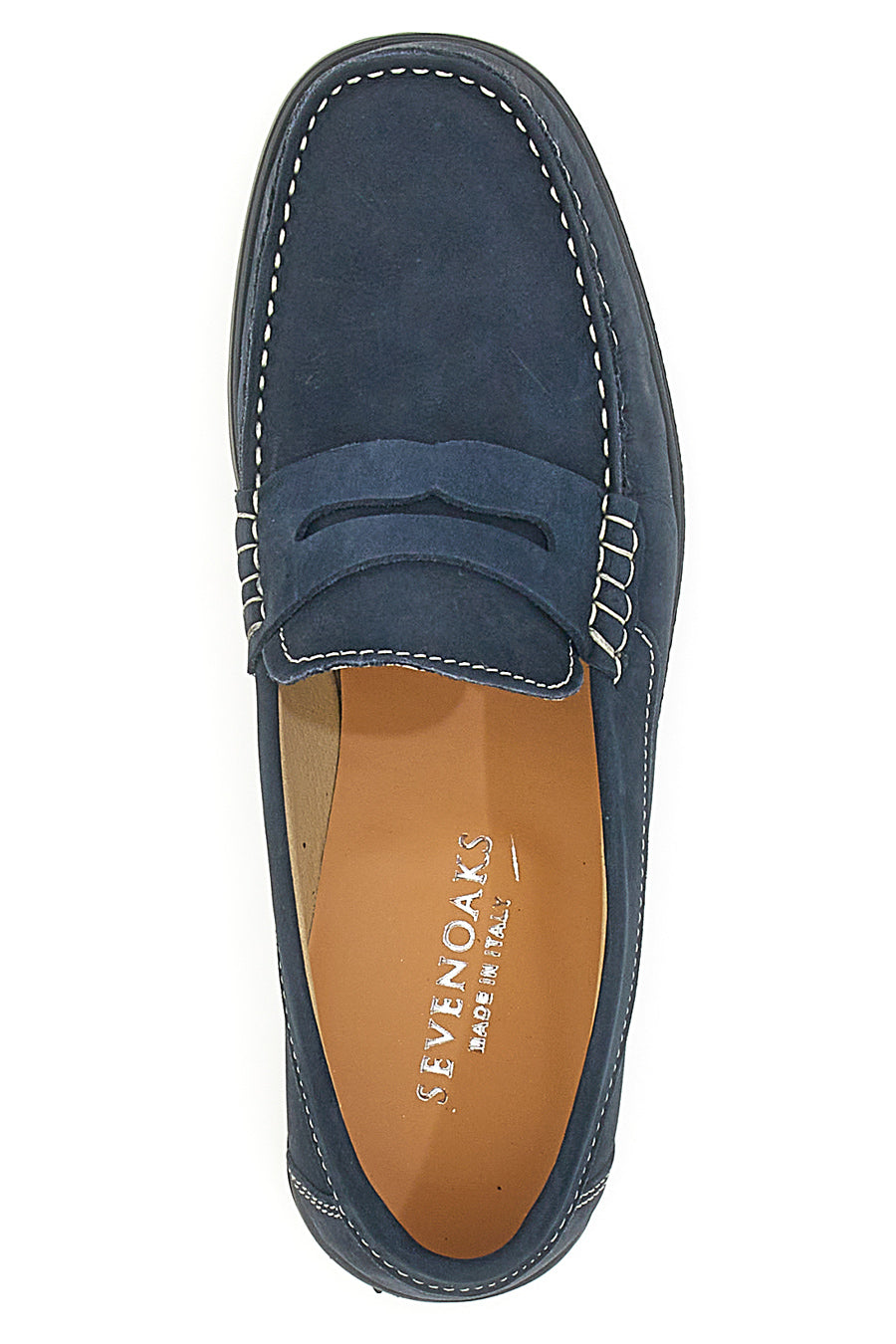 Mocassino Blu Made In Italy da Uomo Sevenoaks 195