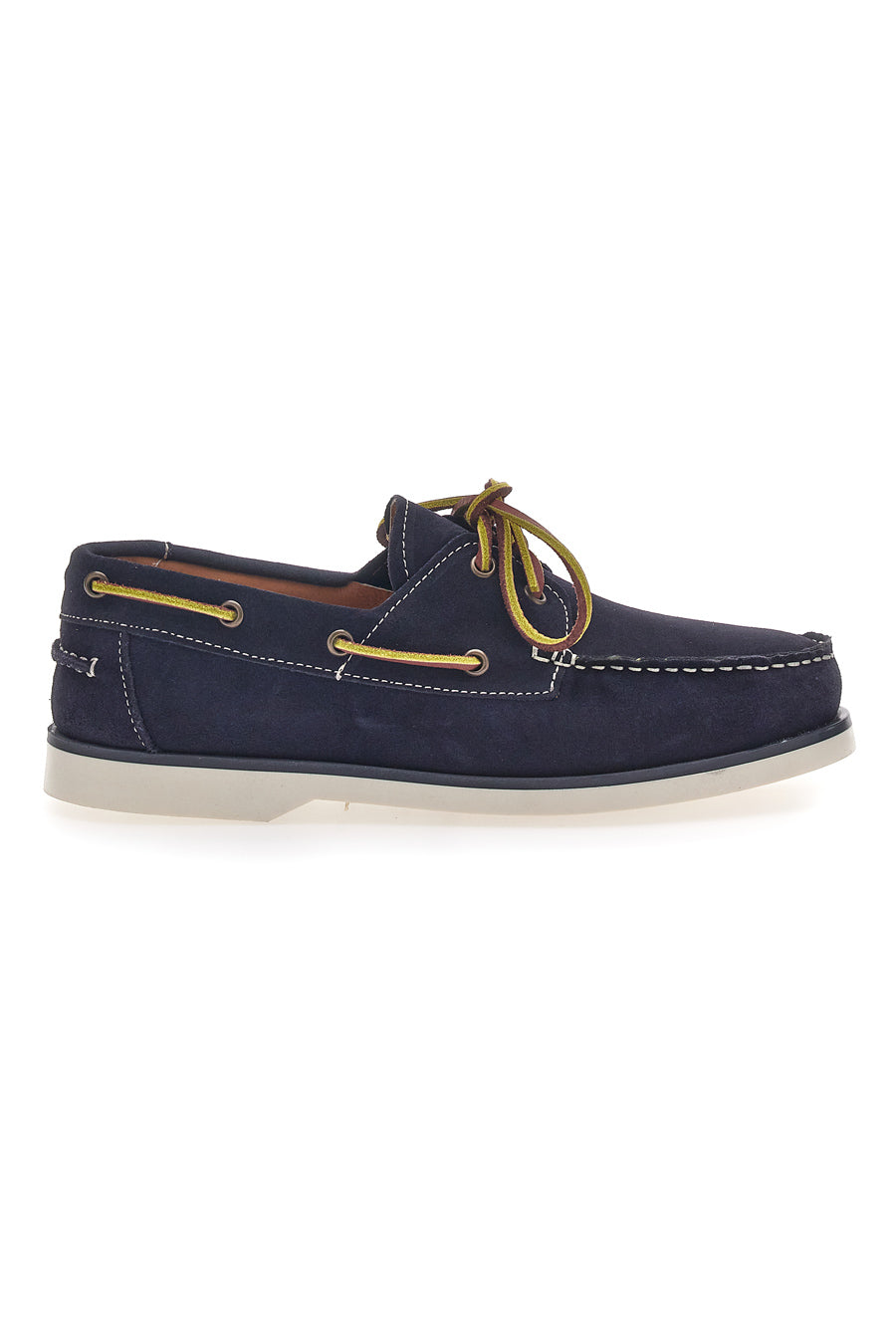 Mocassino Barca in Vera Pelle Blu Longford 10