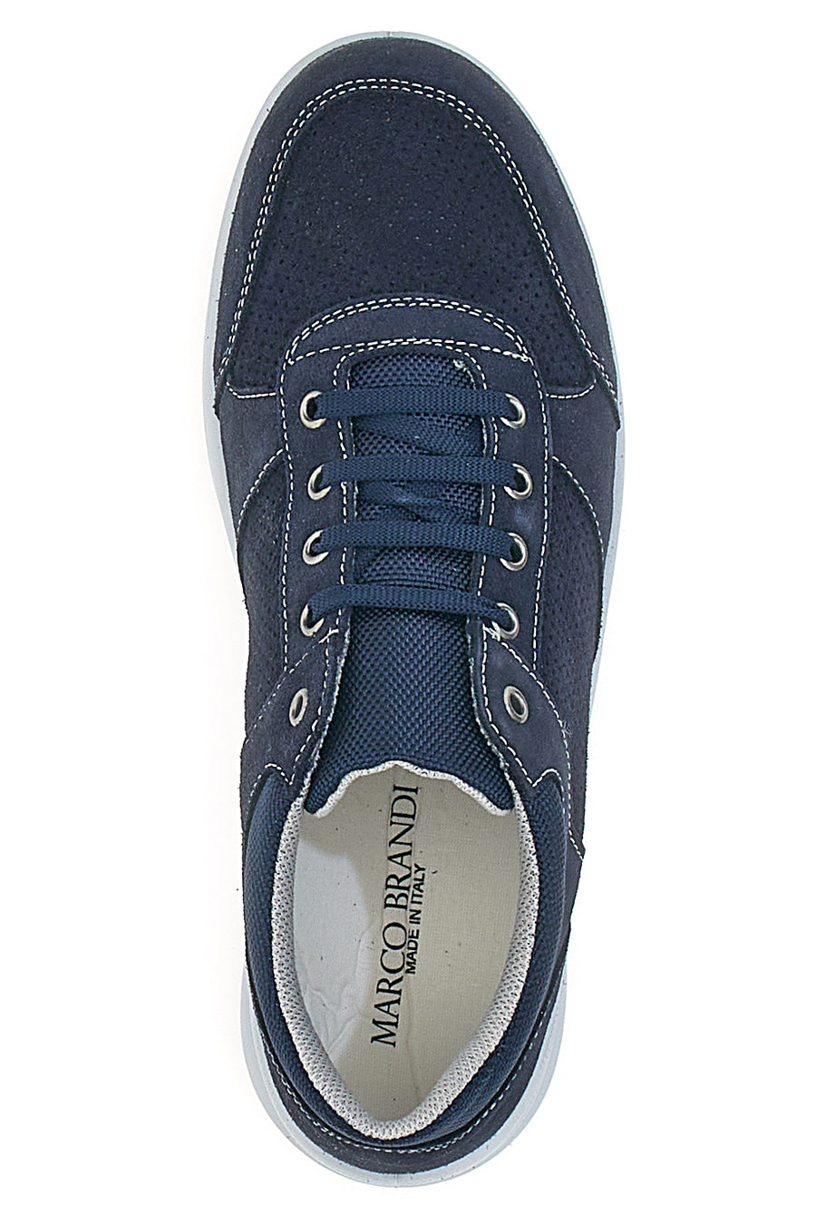 Scarpe Stringate Blu Made in Italy 23