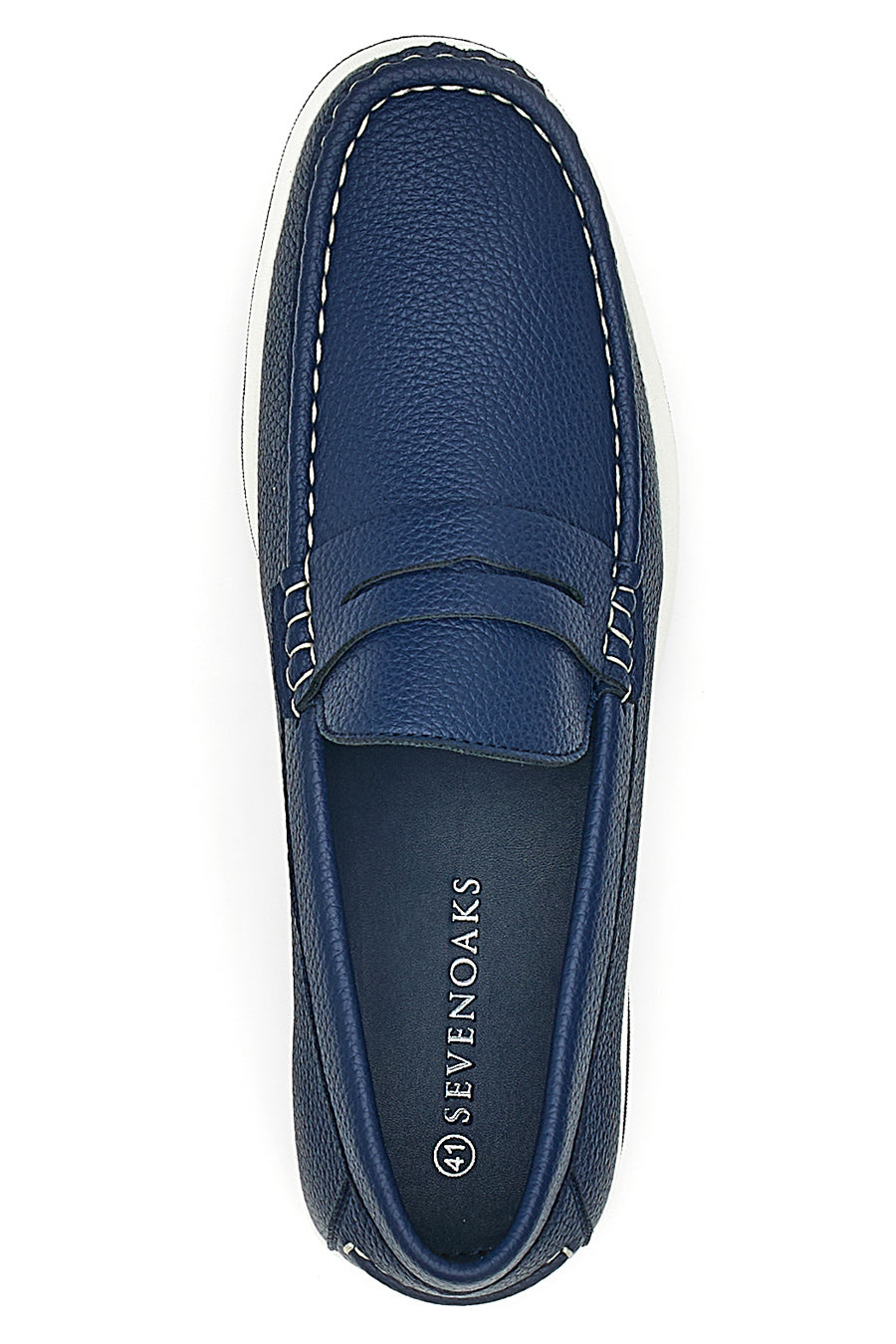 Mocassini da Uomo Blu Sevenoaks 903515