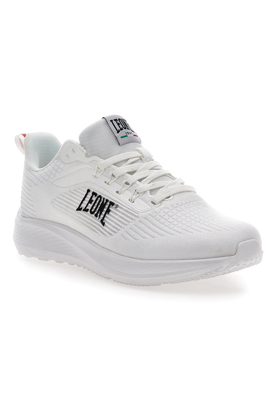 Sneakers Sportive Bianche In Mesh Leone 52