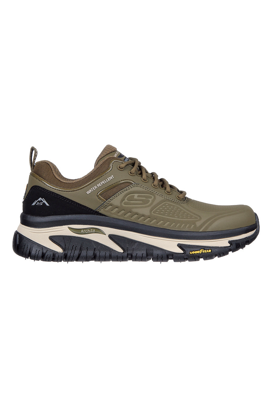 Sneakers Verde Oliva Skechers Arch Fit Road Walker Recon