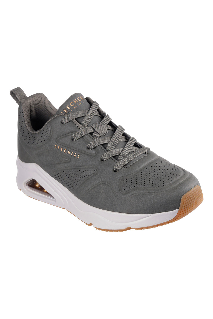 Skechers Tres Air Uno Casairal grüne Turnschuhe für Herren | Pittarello