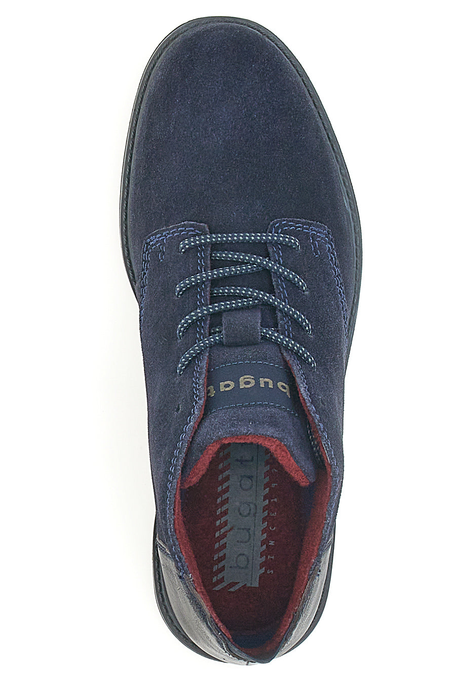 Scarpe Stringate Alte Blu Con Tomaia In Pelle Bugatti 321AOJ301432