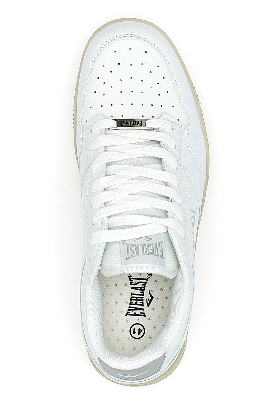 Sneakers Bianche e Grigie Con Lacci Everlast 715