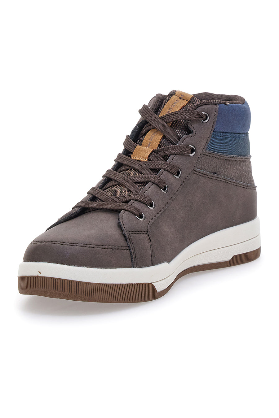 Braune, mittelhohe Sneakers mit seitlichem Logo CARRERA CAM23704