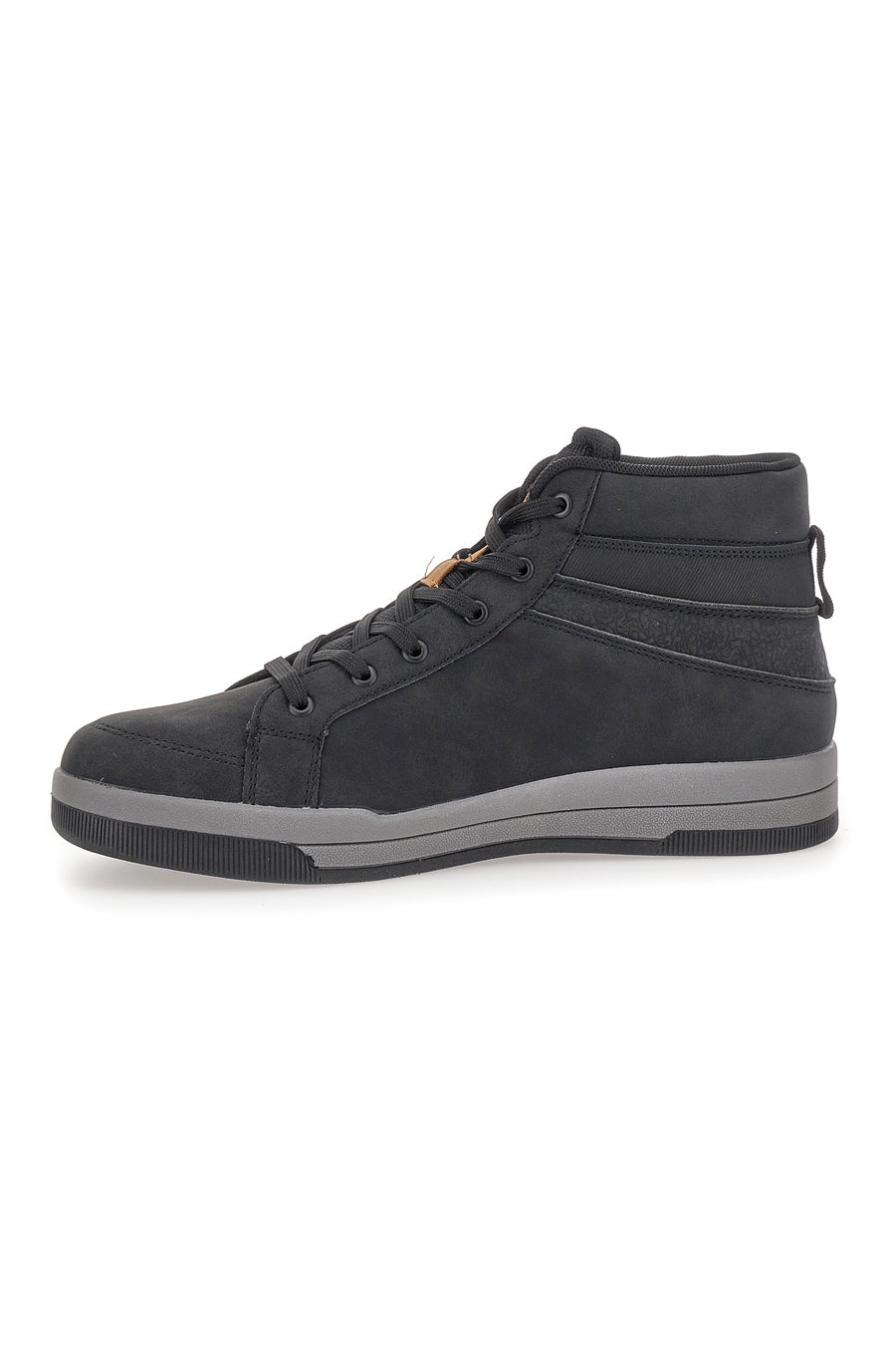 Mittelhohe schwarze Sneakers mit seitlichem CARRERA-Logo CAM23704