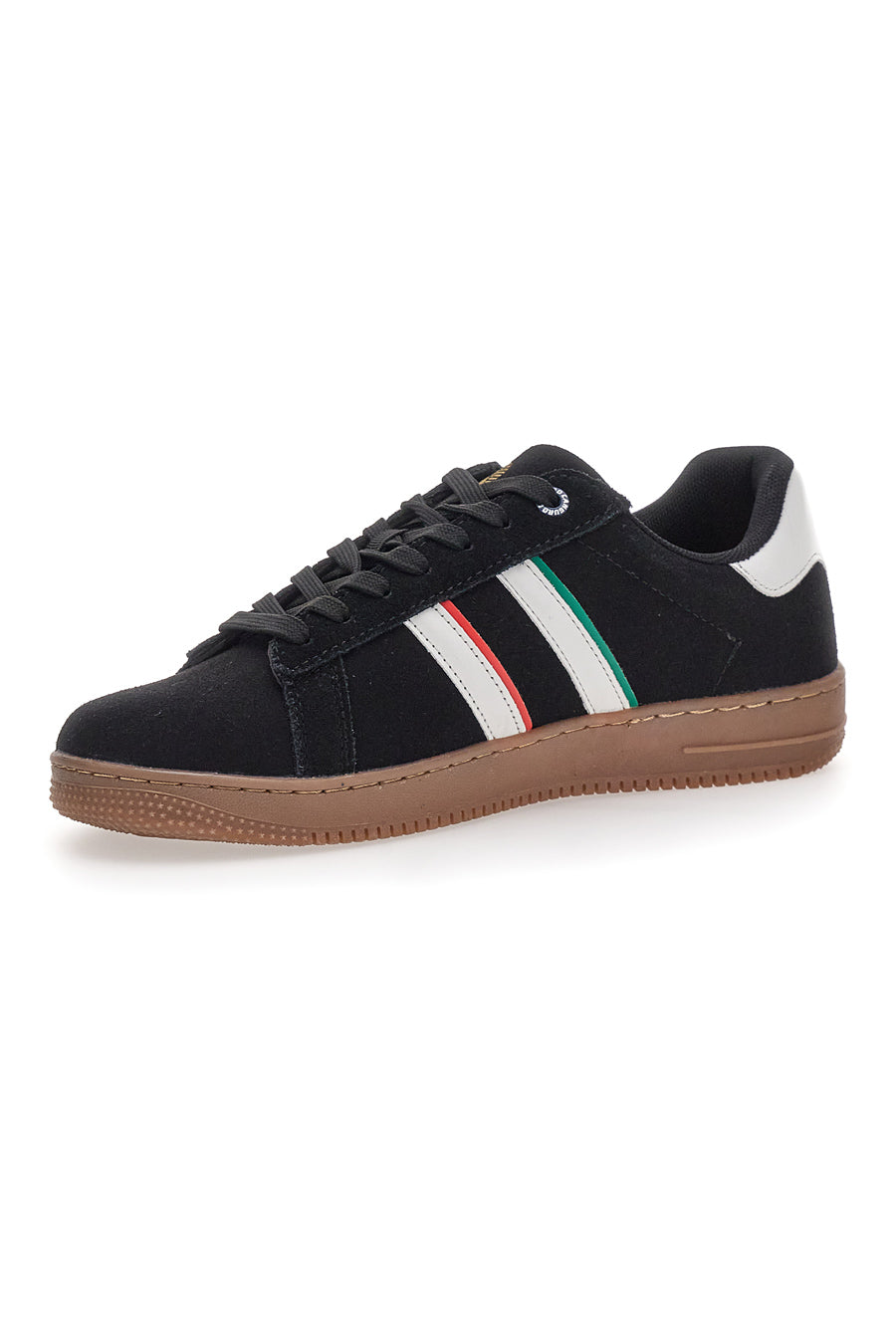 Sneakers nere con bande bianche CANGURO 591