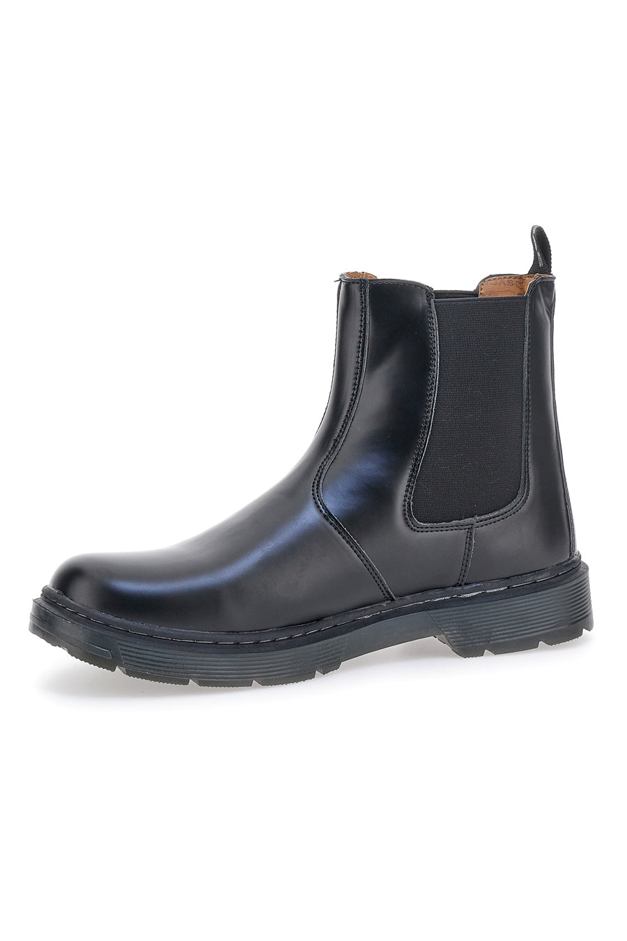 Schwarze Chelsea-Stiefel mit seitlichen Gummizügen GAS 421510