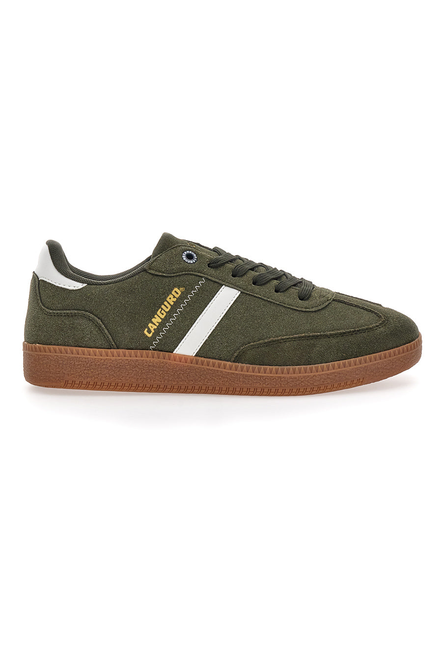 Sneakers Verdi Con Chiusura Lacci Canguro 385